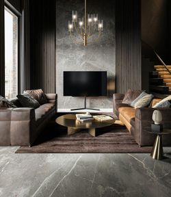 Люстра на штанге Maytoni Arco MOD223PL-06BS