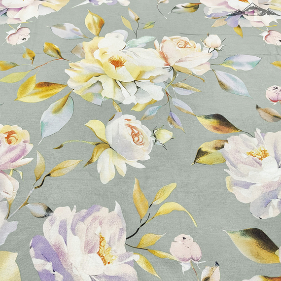 Поплин &quot;Пакистан-принт №18&quot; | ш.220 см | 110 г/м² | хлопок-100%