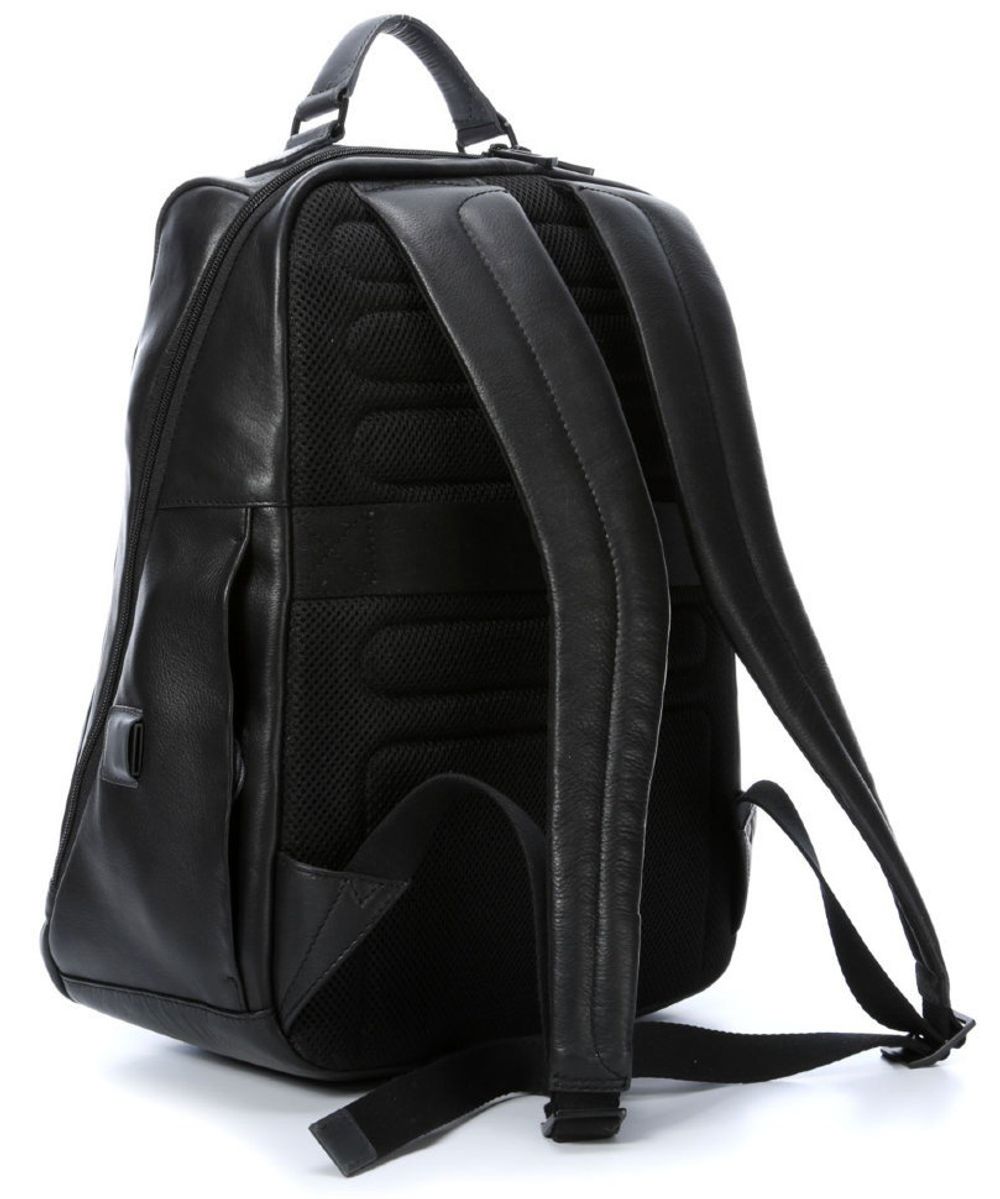 Рюкзак Piquadro Pulse черный телячья кожа (CA3349P15/N)
