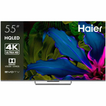 Телевизор Haier 55 Smart TV S6 /4K UHD, Android TV, 4 HDMI/ серый
