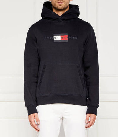 Худи FLAG Tommy Hilfiger - темно-синий(MW0MW37861)