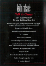 Keith Richards / Talk Is Cheap (30th Anniversary Deluxe Edition Box Set)(2LP+2х7"Vinyl Single+2CD)