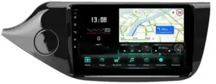 Магнитола для KIA Ceed 2 (JD) 2012-2018 (рамка глянцевая) - Vaycar VA27-0216-09V4L на Android 13, 8 ядер UIS9863, 4+64Гб, QLED, 4G SIM-слот