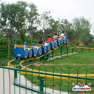 Детский аттраккцион-горка «Паровозик из Ромашково», 6 кабин 12 мест, 16×9×4 м