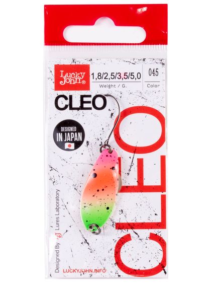 Блесна колеб. Lucky John CLEO длин.34мм/03,5г 045