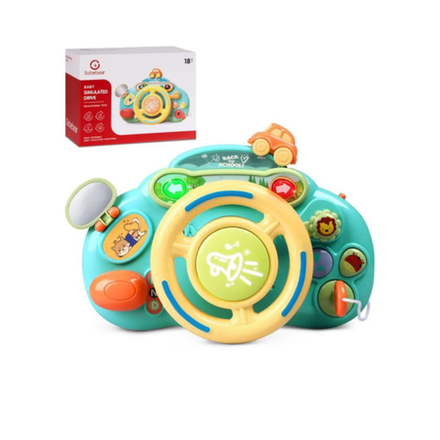 Развивающий Sobebear руль зеленый