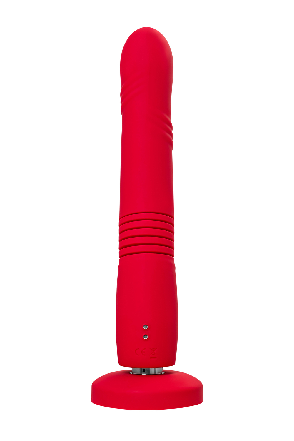 Пульсатор LOVENSE Gravity, красный, силикон, 25,9 см