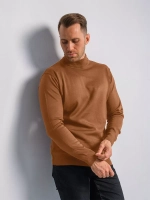 Джемпер однотонный базовый