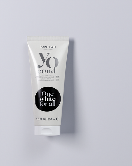 Kemon Кондиционер для ламинирования волос Yo Cond Clear. Нейтральный, с кислым pH, 200ml.