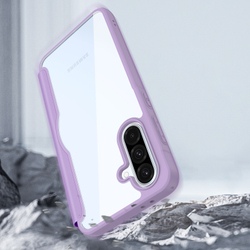 Чехол книжка фиолетового цвета для смартфона Samsung Galaxy A36 5G и A56 5G, серия Skin X Pro Series Case