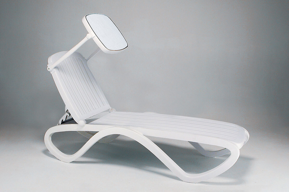 Козырек для шезлонга Nardi белый-тортора