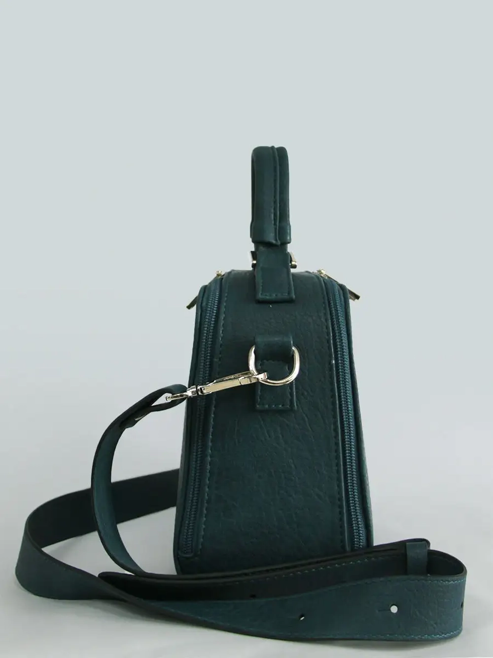 Сумка женская кросс боди через плечо на ремне из экокожи повседневная и деловая для женщины