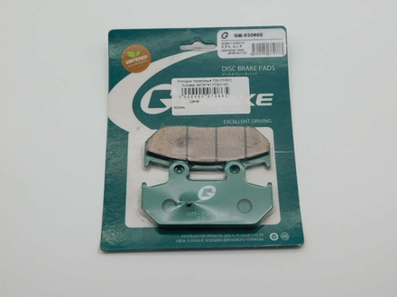 Колодки тормозные GM-03060S G-brake (MCB751,FDB2173)