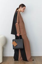 ШОППЕР КВАДРАТНЫЙ ЧЕРНЫЙ