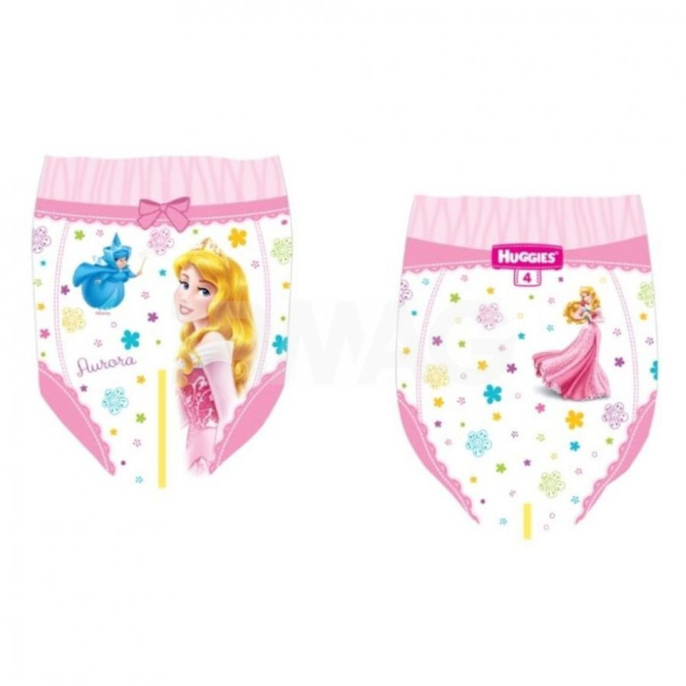 Подгузники-трусики Huggies 4 (9-14 кг) для девочек (52 шт.)