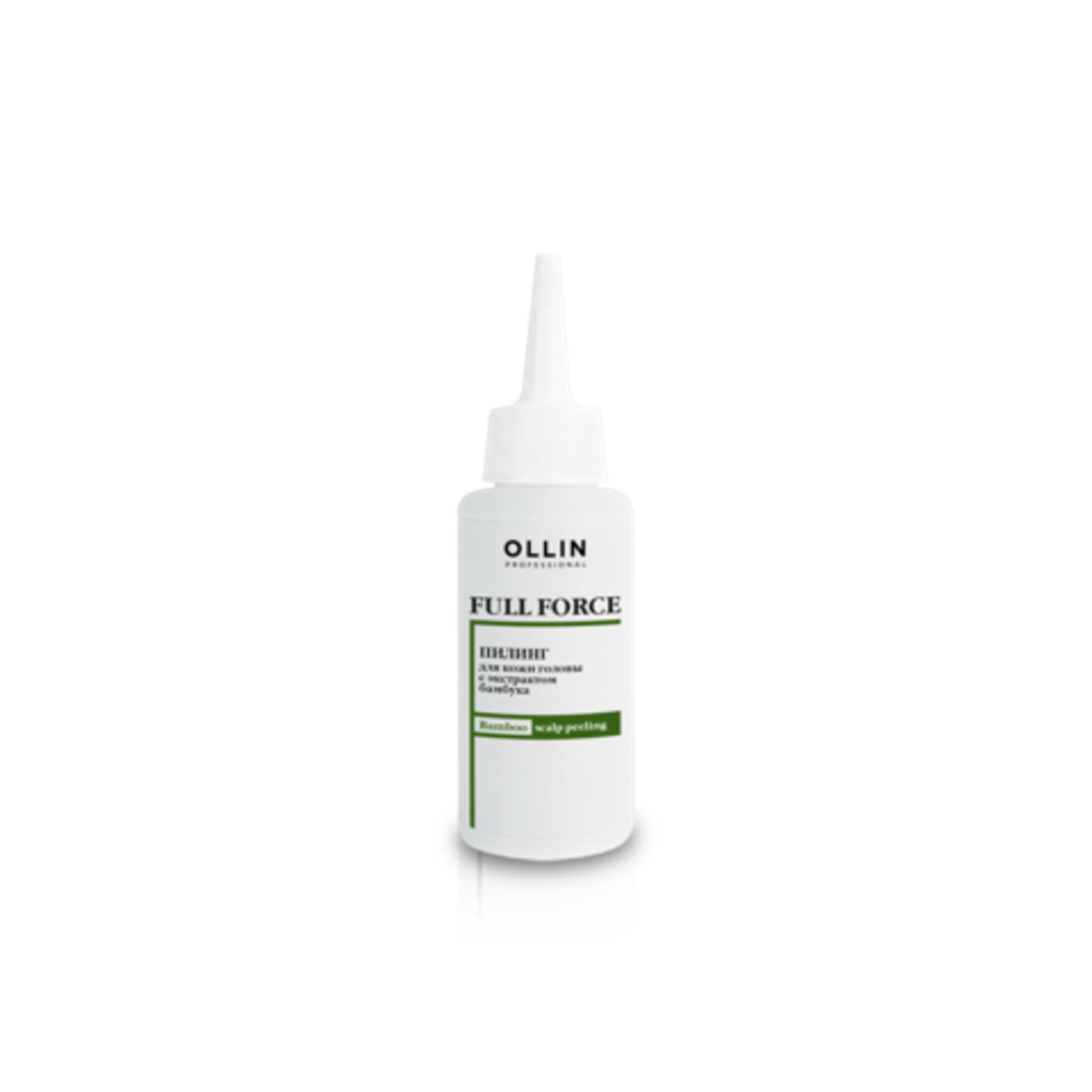 OLLIN Full Force Bamboo scalp peeling 80ml Пилинг для кожи головы с экстрактом бамбука