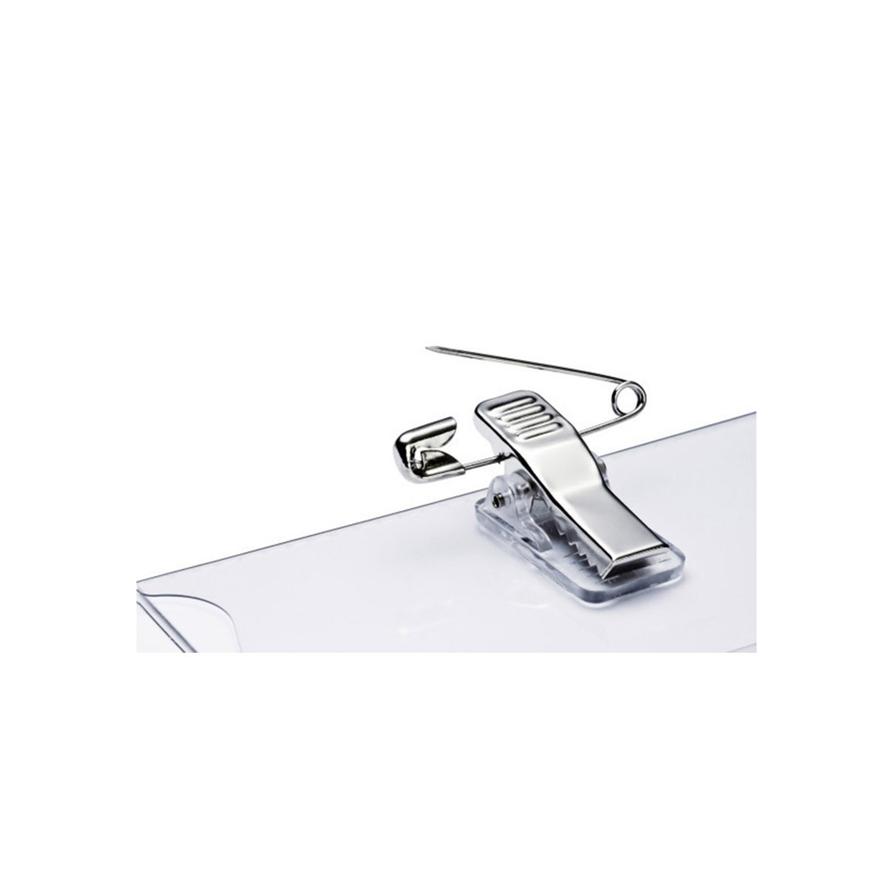 Бейдж Durable Click Fold 54х90мм защелкивающийся прозрачный 8693-19 (уп.5шт.)