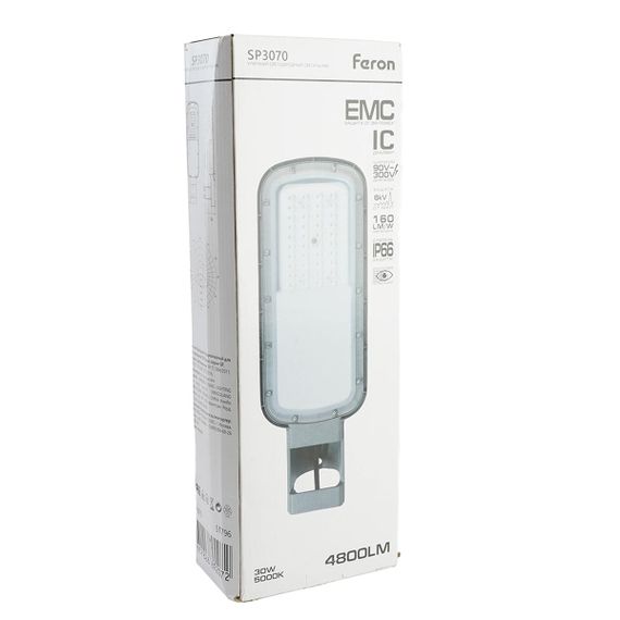 Уличный консольный светодиодный светильник Feron SP3070 51796