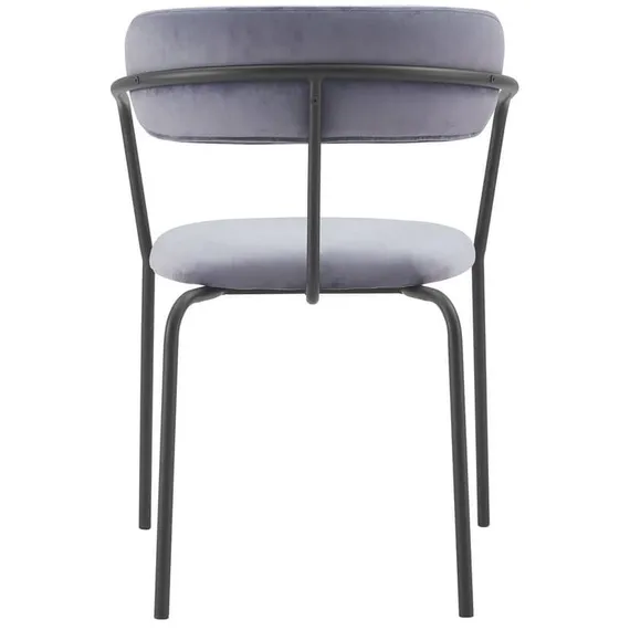 Стул Pedigree серо-голубой велюр