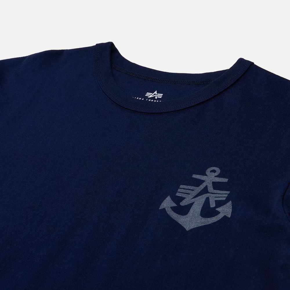 Футболка мужская Alpha Industries ALPHA ANCHOR PRINT TEE