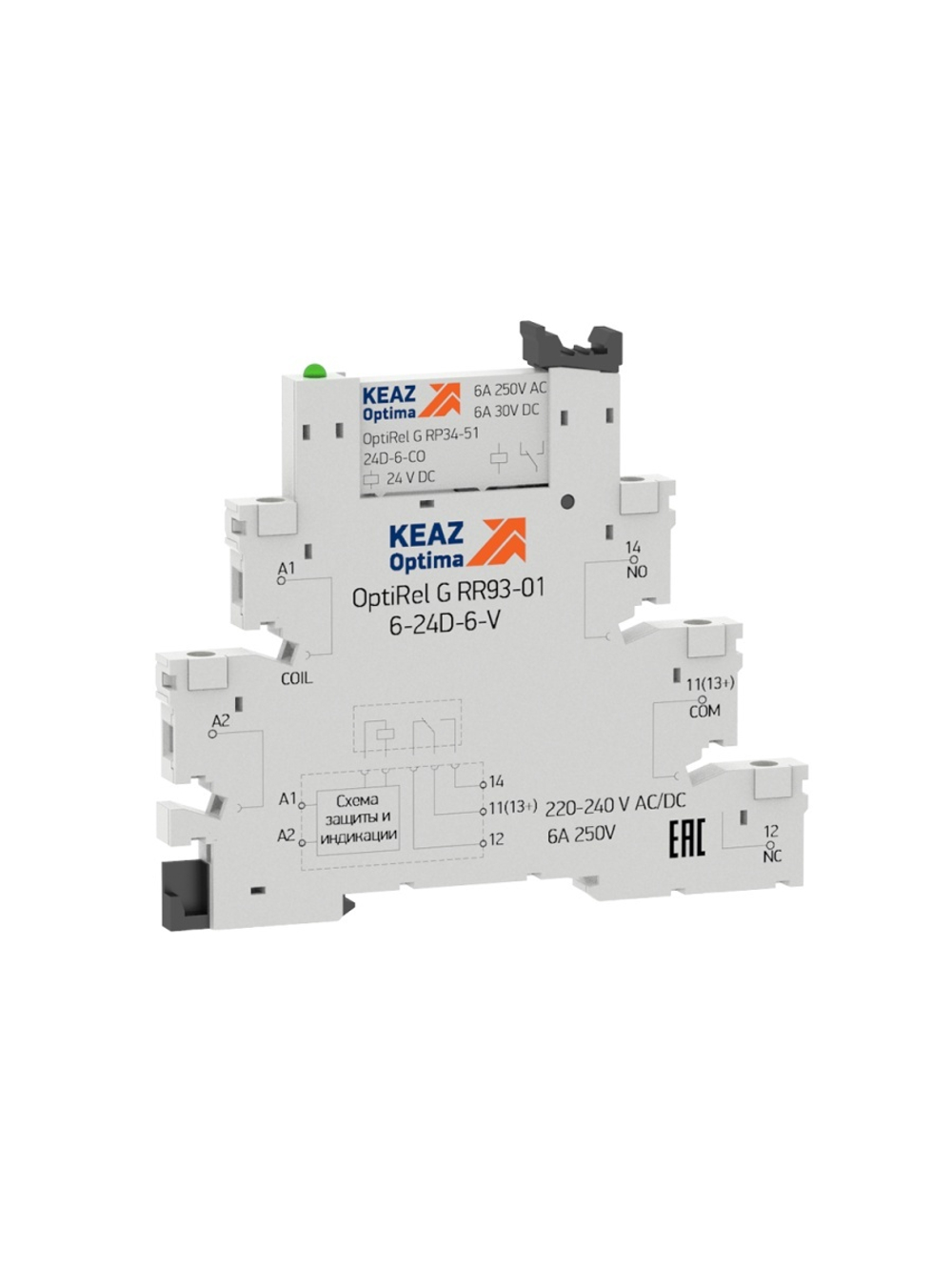 Модуль релейный OptiRel G RM38-51-24U-6-V-CO КЭАЗ 280980