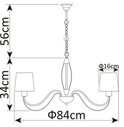 Подвесная люстра Arte Lamp