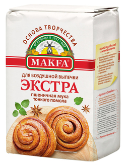 Мука Пшеничная Макфа Экстра 2кг