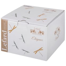 ЧАЙНЫЙ НАБОР LEFARD “ELEGANCE" НА 2 ПЕР. 4 ПР. 220 МЛ (КОР=12НАБ.)