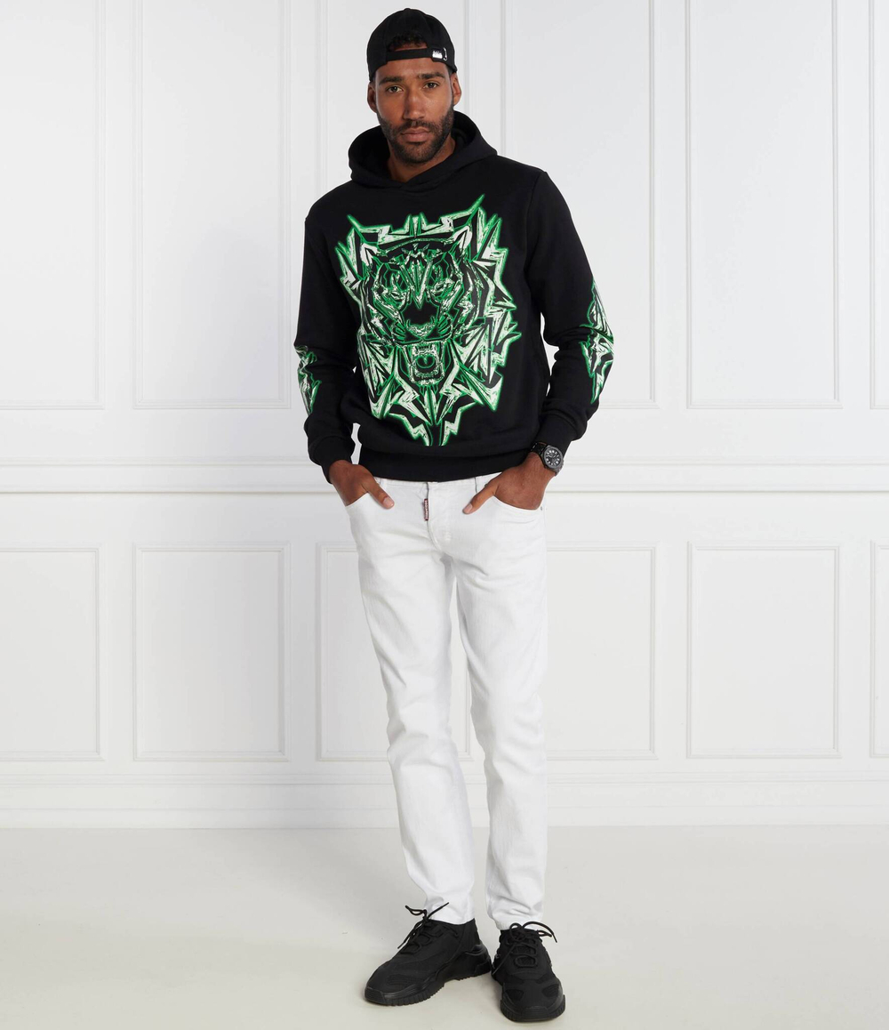 Худи Plein Sport - черный(MJB3106 SJO001N)