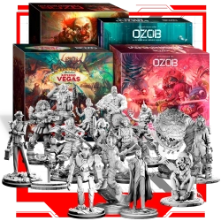 Ozob: A Cyberpunk Board Game - настольная игра