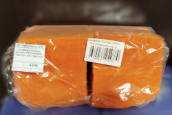 Салфетки 24х24см Эконом  ОРАНЖЕВАЯ  "БигПак"400 (18уп) АП