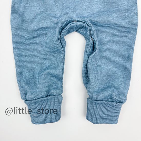 Комбинезон из кашкорсе "Simple" Синий камень