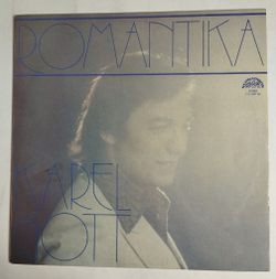 Винтажная виниловая пластинка LP Karel Gott Карел Готт Romantika Романтика (Чехословакия 1978)
