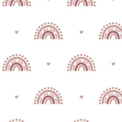 Бохо радуга, сердечки. Boho rainbow, hearts, love