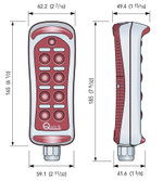 Пульт управления HRC, 2 кнопки. (10236199)