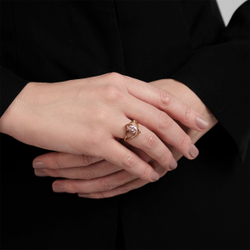 "Вальторе" кольцо  из коллекции "Элеганс" от Jenavi