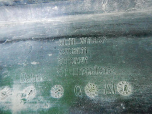 Бампер передний BMW 6er G32 (2017-2020)