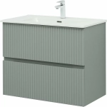 Тумба с раковиной Aquanet Джейн 80 мисти грин