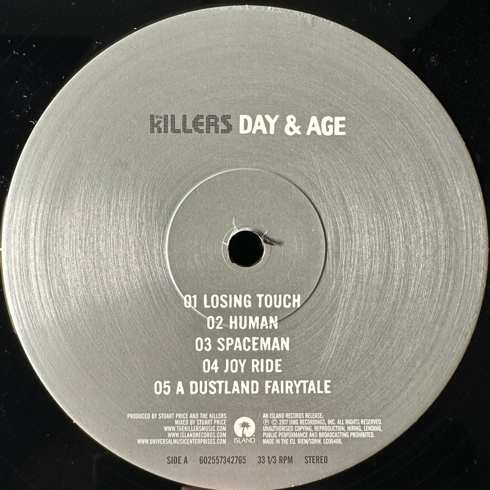 The Killers ‎– Day & Age (Европа 2017г.)