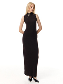 Юбка ribbed maxi