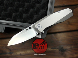 Нож Spyderco Techno 3 - титановая рукоять с сухарем
