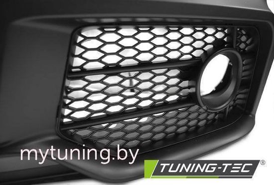 Передний бампер RS STYLE CHROME BLACK для Audi A4 B7