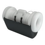 Черный автоматический вибромастурбатор 15,6см с поступательными движениями Pretty Love Masturbator DJ Girl Black BM-00900T92