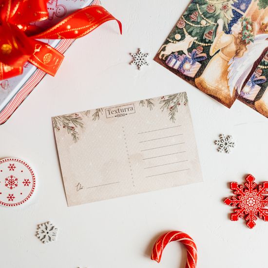 Открытка С рождеством