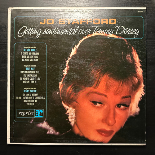 Jo Stafford - Getting Sentimental Over Tommy Dorsey (США 1963г.)