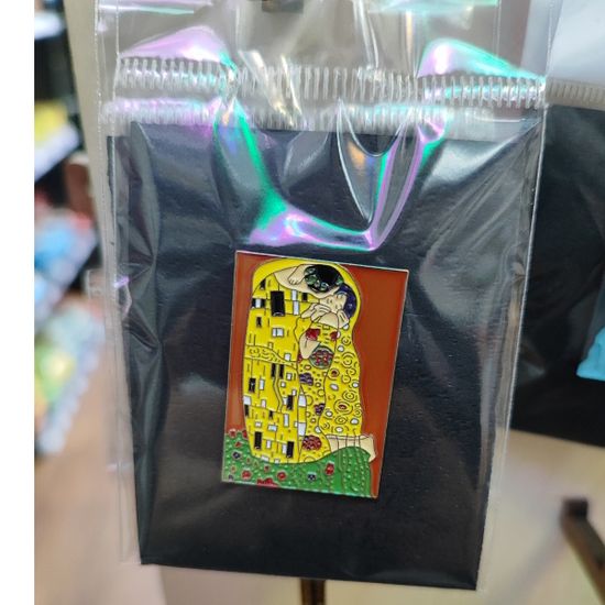 Значок Густав Климт Поцелуй