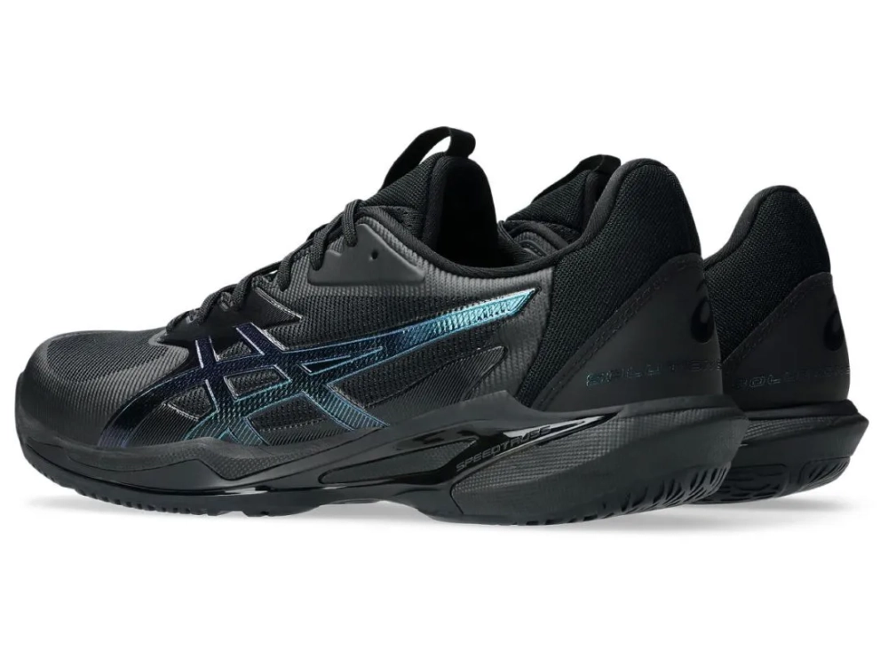 Мужские кроссовки теннисные Asics Solution Speed FF 3 Night Energy - black/prism blue