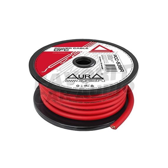 Силовой провод AURA PCC-535R 2GA OFC
