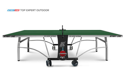 Стол теннисный Top Expert 6 Всепогодный Зелёный