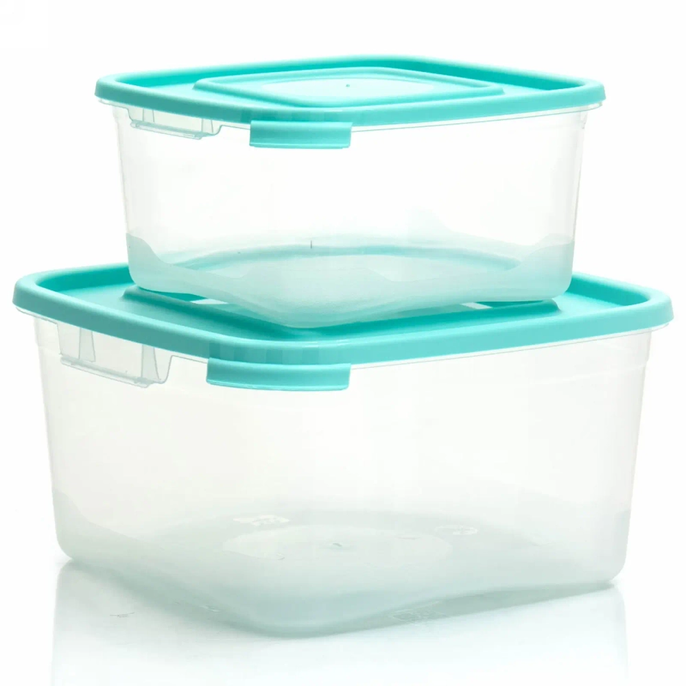 Набор контейнеров 0,46л+1л 2шт «Каскад»